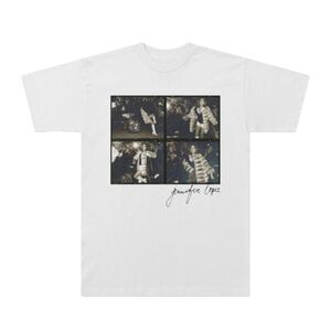 Jennifer Lopez TIMT Photo Collage T-Shirt Sz xl‎ NWT in packaging